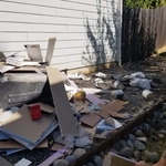 Construction remodel waste