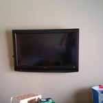 tv mount and electric