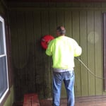 Same front porch coming Clean Little by Little