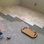 Wood plank tile