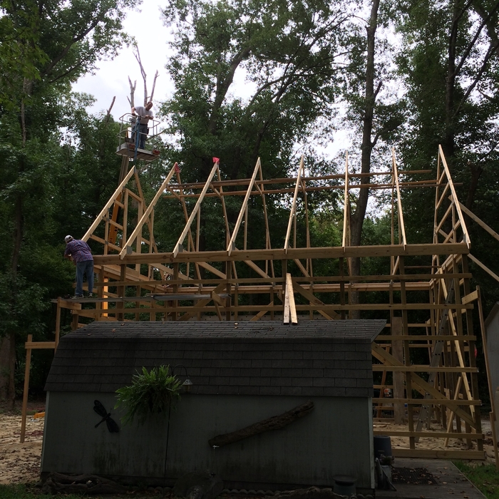 FINISHING UP TRUSSES