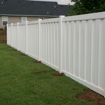 Vinyl Fence Install