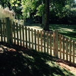 4 ft concave picket