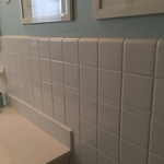 Tile wall/counter
