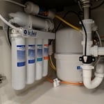 Undersink RO System, with leak detector