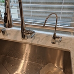 Undersink RO custom faucet, chrome polished
