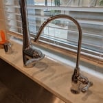 Undersink RO custom faucet, chrome polished