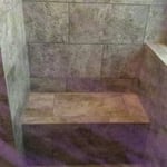 Hall bath shower