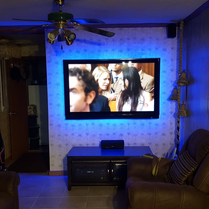 Blue Accent Lighting