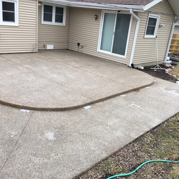 Exposed aggregate Patio 1