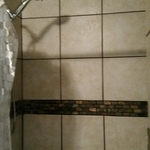 Inside shower