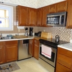 Cleaning of a modern kitchen