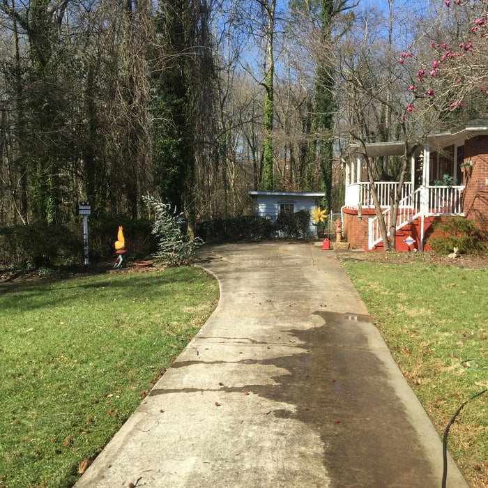 pressure washing