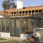 Dormer under construction