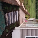 finished with boulder steps