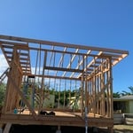 Walls and roof framing