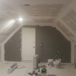 Drywall first coat