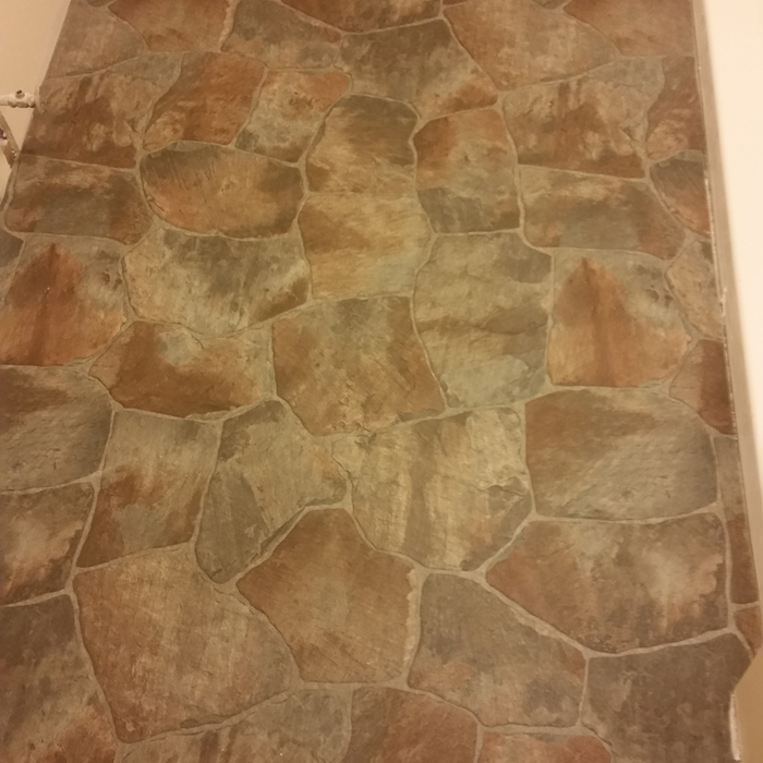 The floor after we were done