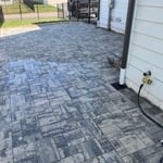 Paver patio