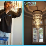 Chandelier Installation