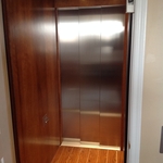 Stainless Steel Car Doors w/ Wood Car