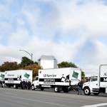 We own our own fleet of 24' box trucks.