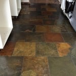 No stubbed toes on this slate floor!