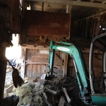 Floor removed