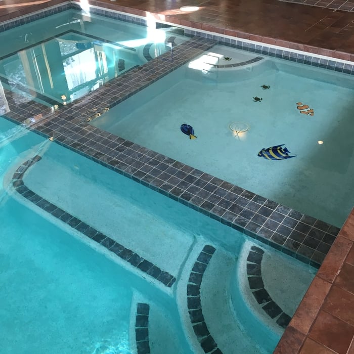 After Photo of Spa & Kiddie Pool