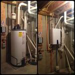 Traditional vs. Tankless Water Heater