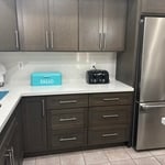 Kitchen cabinet job