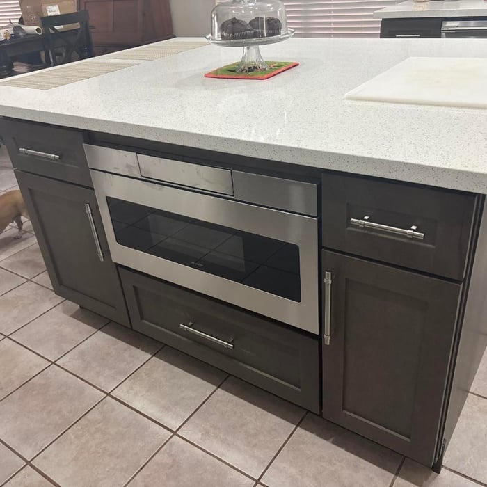 Kitchen cabinet job