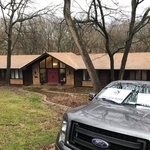 The roof was still wet but you get the idea!