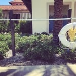 Pool Equipment Rack