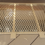 Steel Well Cover in Deck
