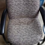 Chair before cleaning
