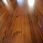 Heart Pine - Master bedroom