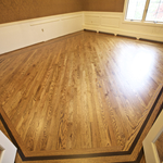 Diagonal install - Dining room