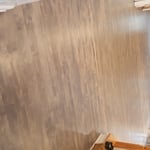 Maple floor, classic gray stain