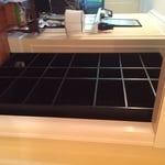 built in bookcase