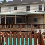 Finished Screened in porch