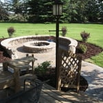 Gas Fire Pit Patio