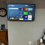 Tv mounting