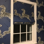 Zebra Bathroom Wallpaper