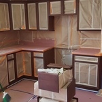 Kitchen cabinet painting