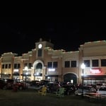 Store Front by Firehouse Christmas Lights