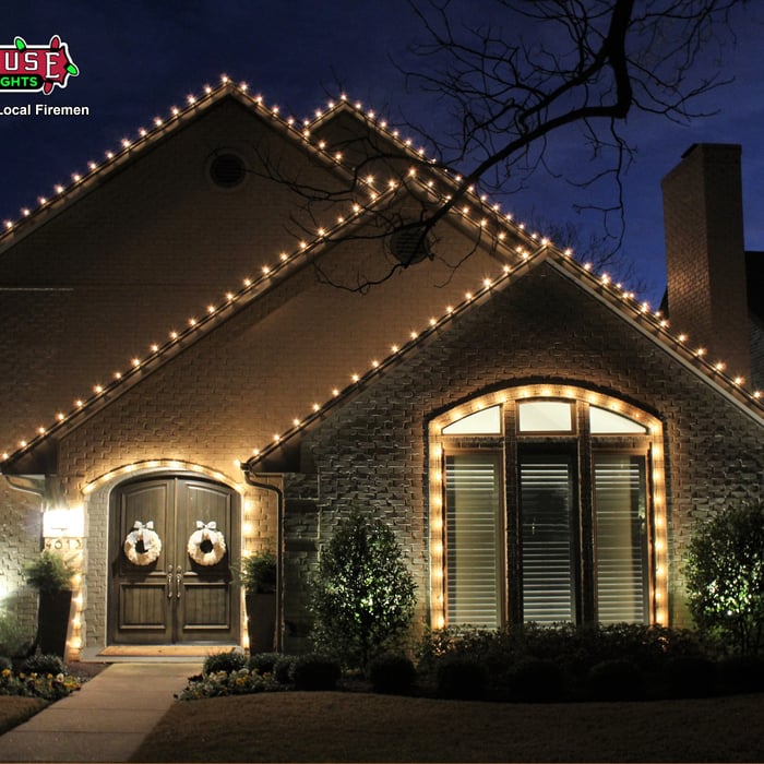 Residential Lighting by Firehouse Christmas Lights