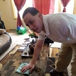 cleaning with enviro cloth norwex