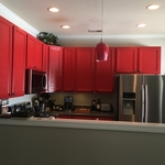 Kitchen cabinet painting