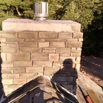 Chimney complete